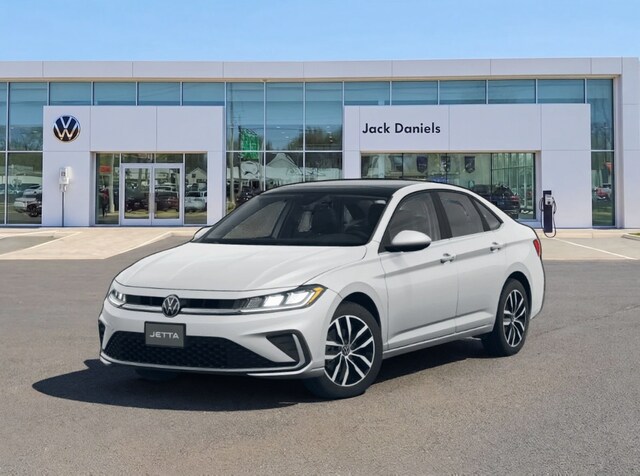 Opal White Pearl 2025 Volkswagen Jetta Sedan Front-Wheel Drive 8-Speed Automatic
