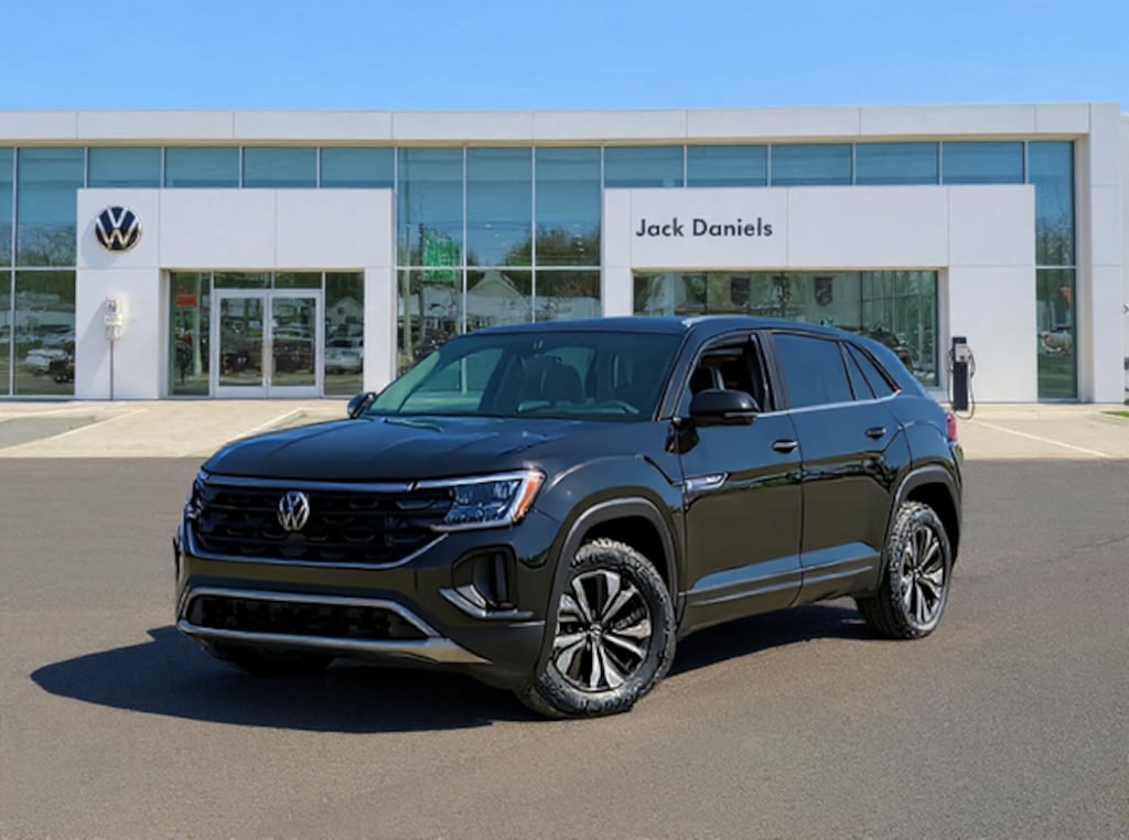 New 2026 Volkswagen Atlas Cross Sport 2.0T SEL R-Line Black SUV