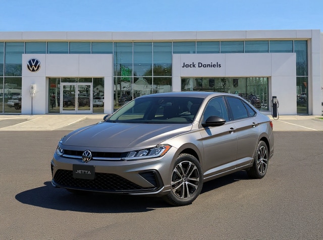 Platinum Gray Metallic 2025 Volkswagen Jetta Sedan Front-Wheel Drive 8-Speed Automatic