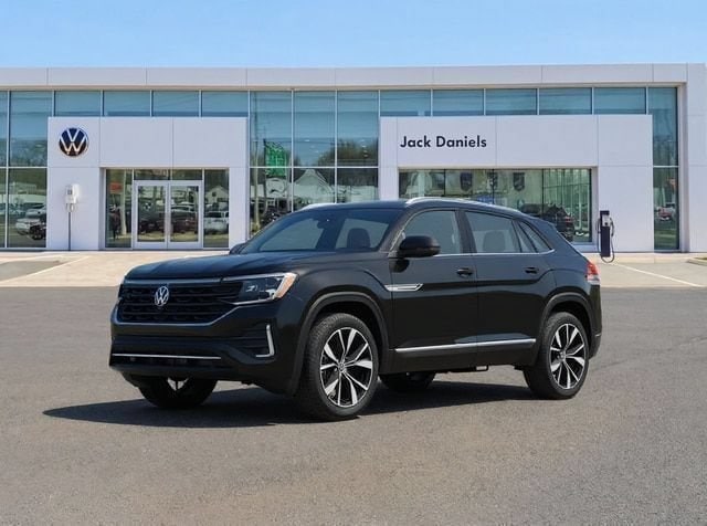 Deep Black Pearl 2024 Volkswagen Atlas Cross Sport SUV / Crossover All-Wheel Drive 8-Speed Automatic