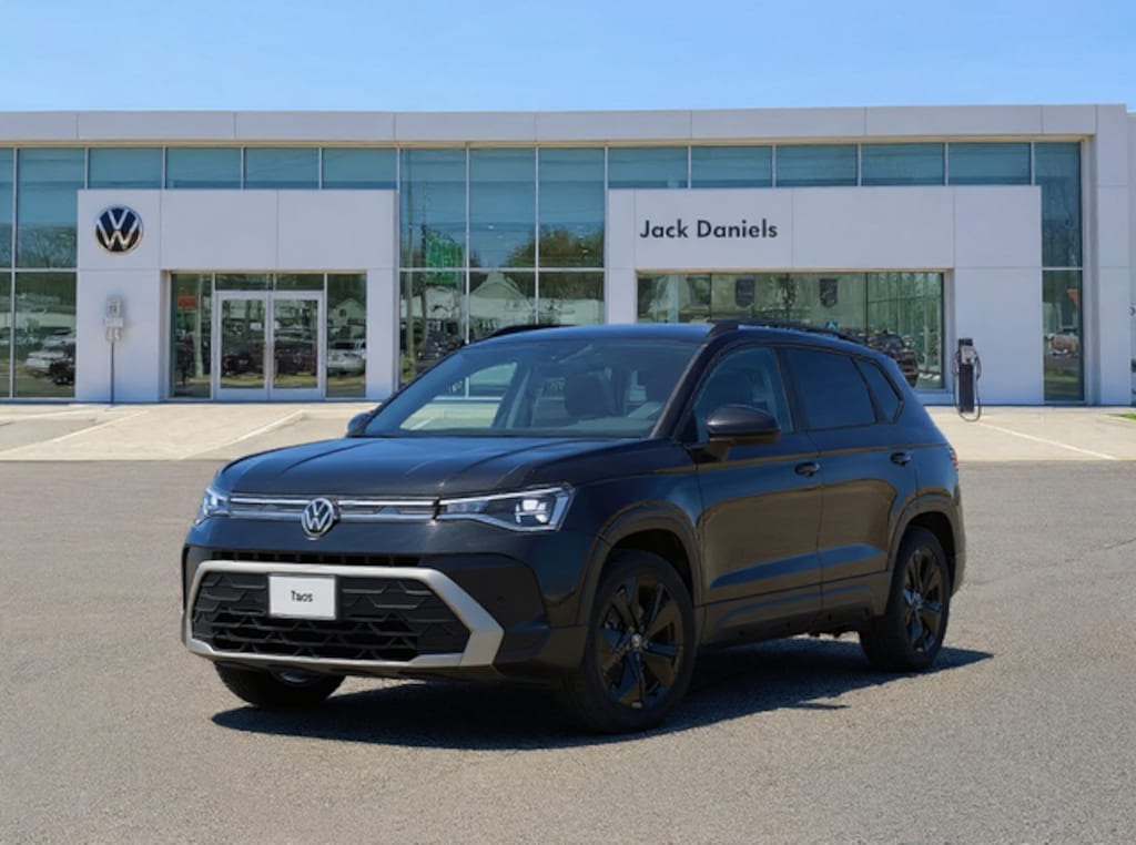 New 2026 Volkswagen Taos 1.5T SE Black SUV