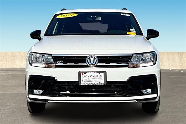 Used 2021 Volkswagen Tiguan SE R-LINE BLACK with VIN 3VV2B7AX7MM014747 for sale in Paramus, NJ