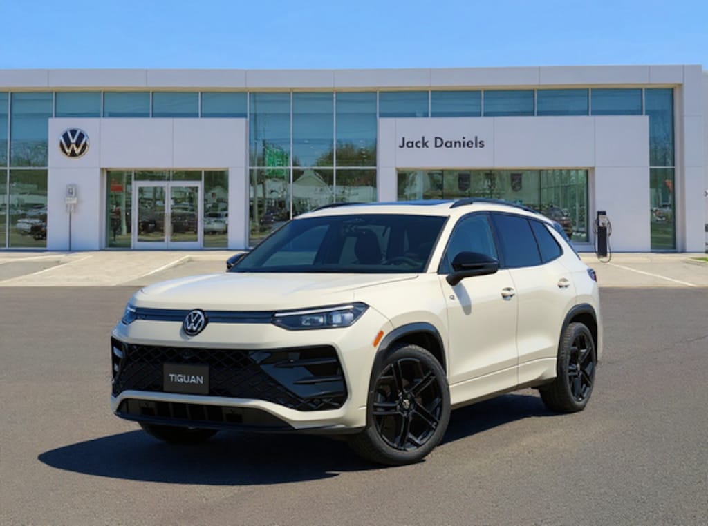 New 2026 Volkswagen Tiguan 2.0T SE R-Line Black SUV
