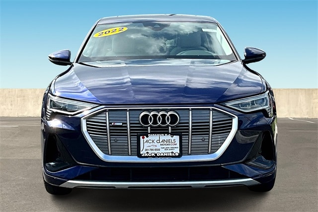 Used 2022 Audi e-tron Sportback Premium with VIN WA11AAGE6NB003418 for sale in Paramus, NJ