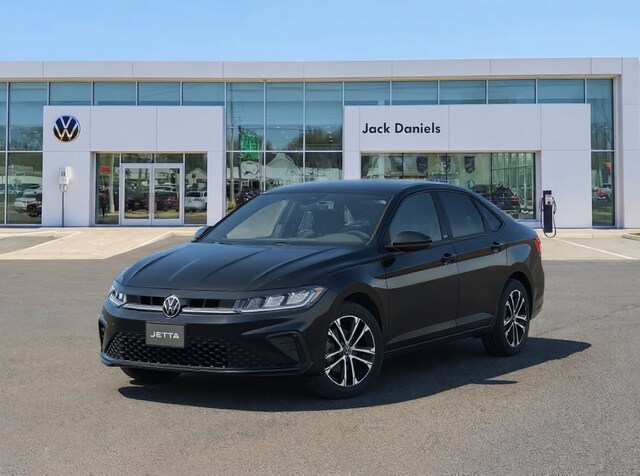 Deep Black Pearl 2026 Volkswagen Jetta Sedan Front-Wheel Drive 8-Speed Automatic