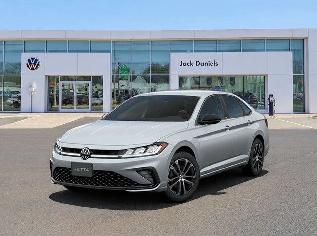 Gray 2025 Volkswagen Jetta Sedan Front-Wheel Drive 8-Speed Automatic