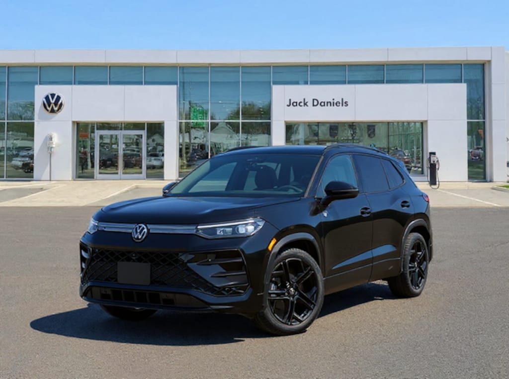 New 2025 Volkswagen Tiguan 2.0T SE R-Line Black SUV