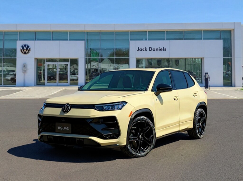 New 2026 Volkswagen Tiguan 2.0T SE R-Line Black SUV