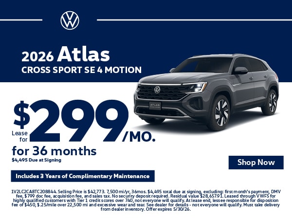 Volkswagen Lease Deals Paramus NJ | Fair Lawn NJ | VW Specials