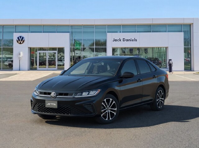 Deep Black Pearl 2026 Volkswagen Jetta Sedan Front-Wheel Drive 8-Speed Automatic