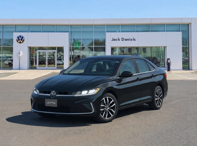 Deep Black Pearl 2026 Volkswagen Jetta Sedan Front-Wheel Drive 8-Speed Automatic