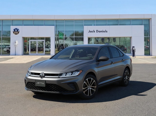 Platinum Gray Metallic 2025 Volkswagen Jetta Sedan Front-Wheel Drive 8-Speed Automatic