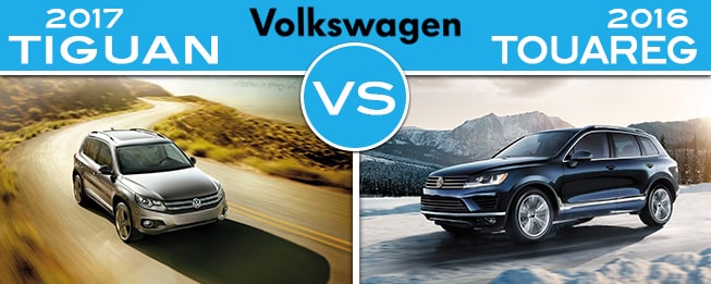 New Volkswagen Tiguan vs. New Volkswagen Touareg in Fair Lawn NJ