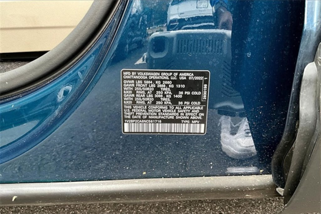 Used 2022 Volkswagen Atlas 2.0T SEL SUV