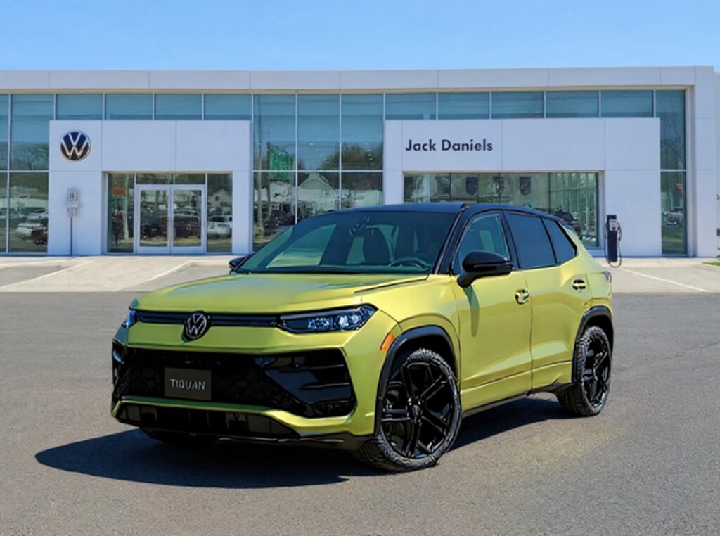 New 2026 Volkswagen Tiguan 2.0T SE R-Line Black SUV