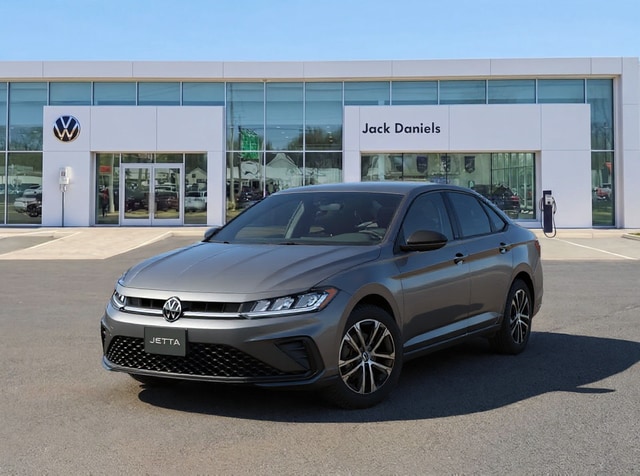 Platinum Gray Metallic 2025 Volkswagen Jetta Sedan Front-Wheel Drive 8-Speed Automatic