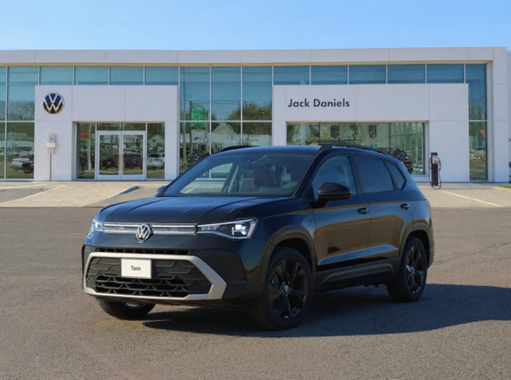 New 2026 Volkswagen Taos 1.5T SE Black SUV