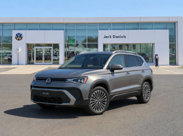 Gray 2025 Volkswagen Taos SUV / Crossover All-Wheel Drive 8-Speed Automatic