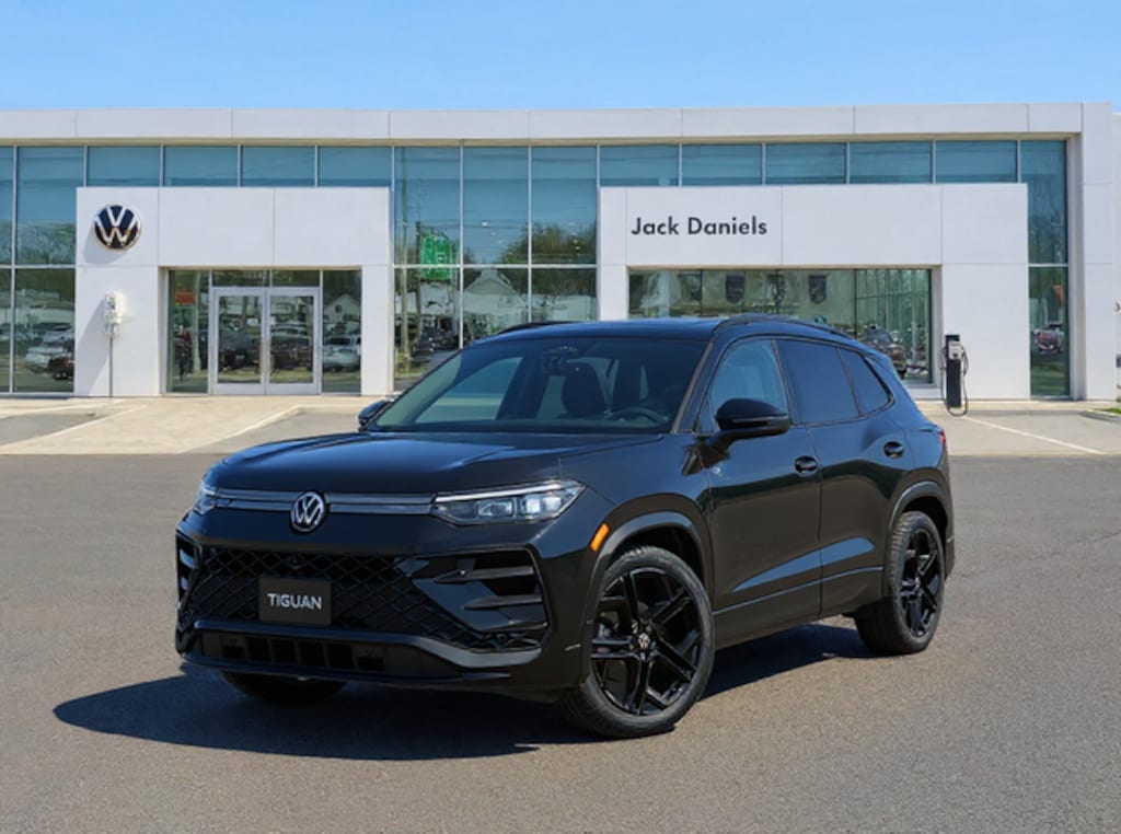 New 2026 Volkswagen Tiguan 2.0T SE R-Line Black SUV
