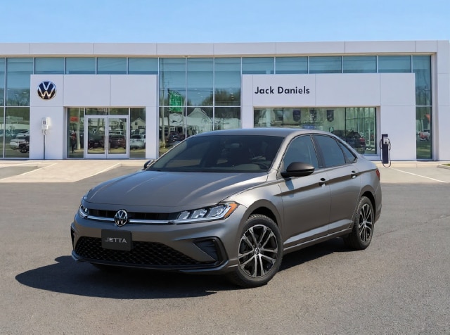 Platinum Gray Metallic 2025 Volkswagen Jetta Sedan Front-Wheel Drive 8-Speed Automatic