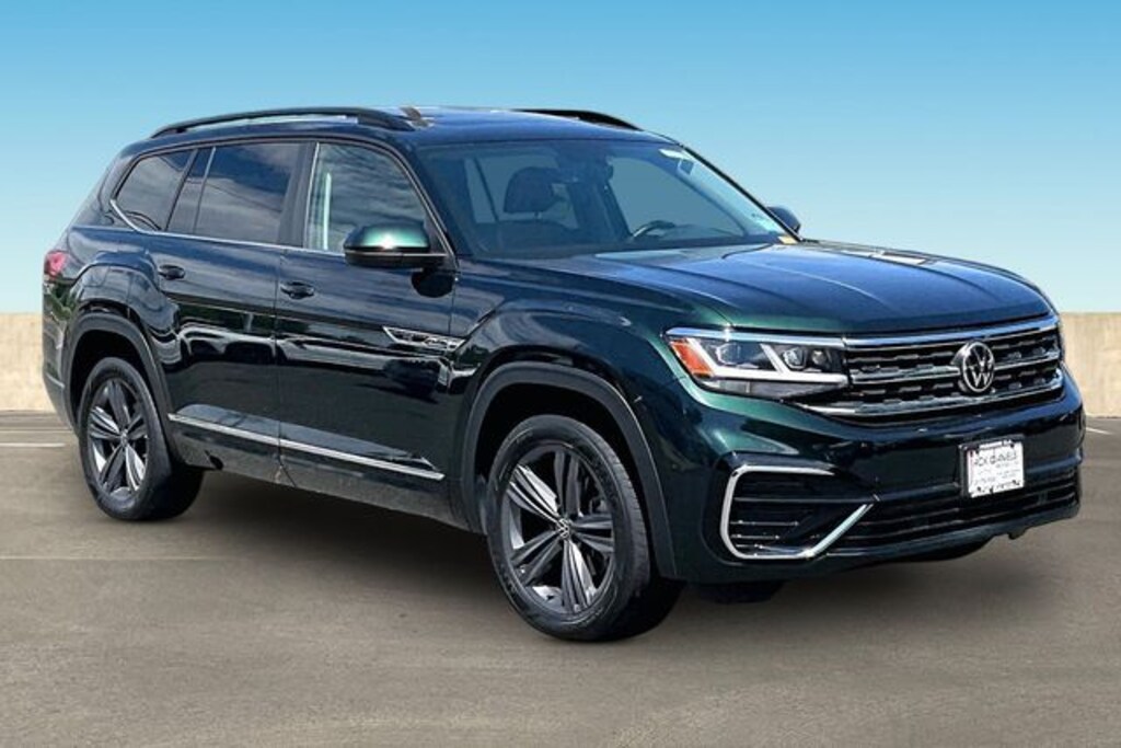 Used 2021 Volkswagen Atlas 3.6L V6 SE w/Technology R-Line 4MOTION SUV