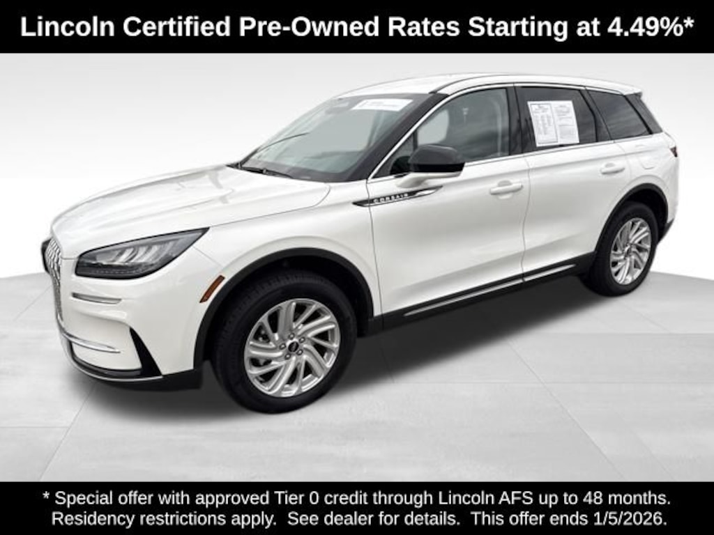 Certified 2023 Lincoln Corsair Standard SUV