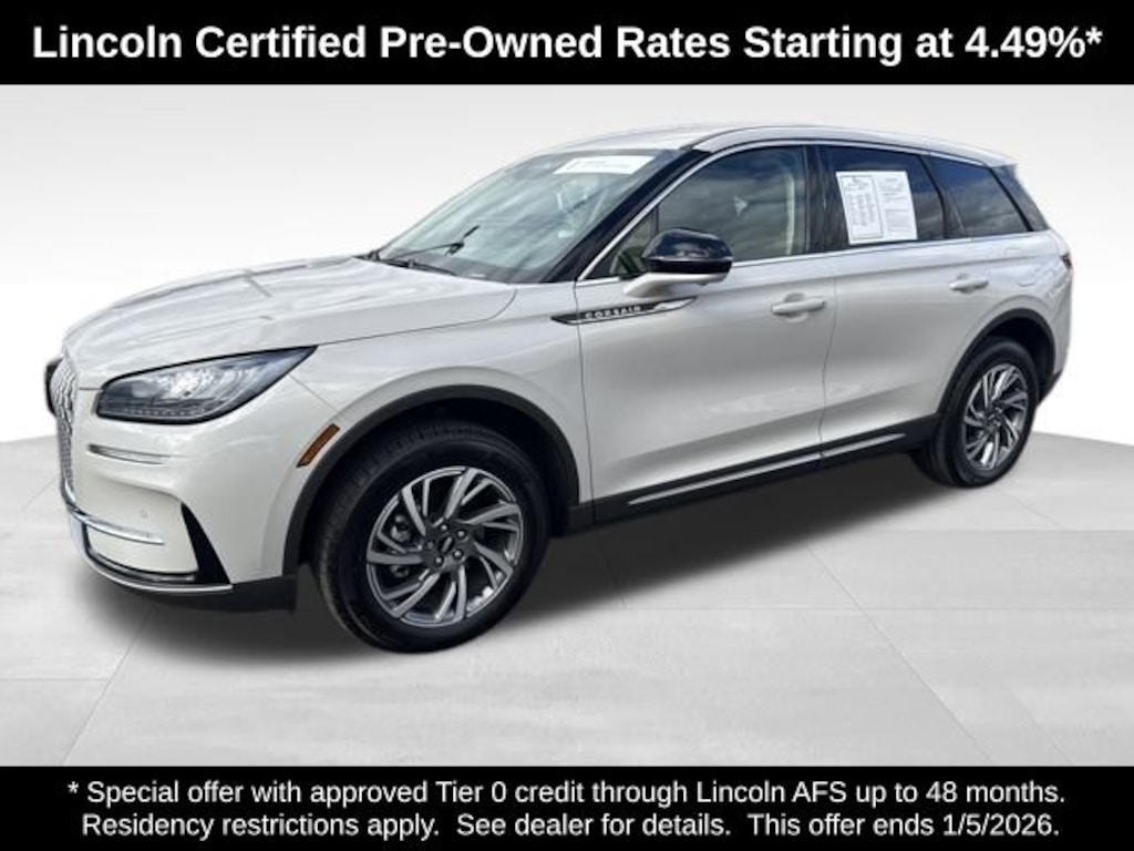 Certified 2023 Lincoln Corsair Standard SUV