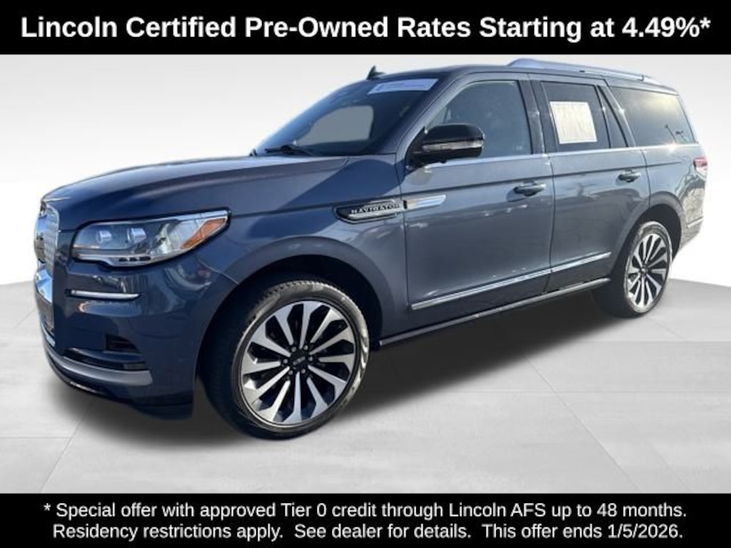 Certified 2023 Lincoln Navigator Reserve SUV