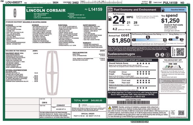 2023 Lincoln Corsair AWD's photo