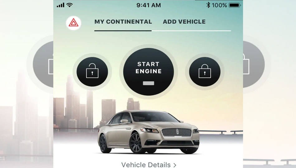 Vehicle Operation with the Lincoln Way™ App