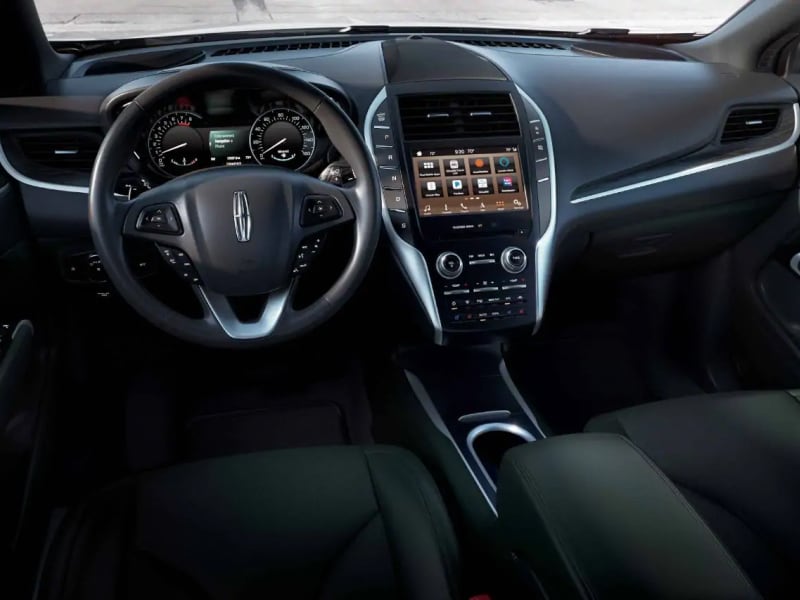The spacious interior of the 2019 Lincoln MKC