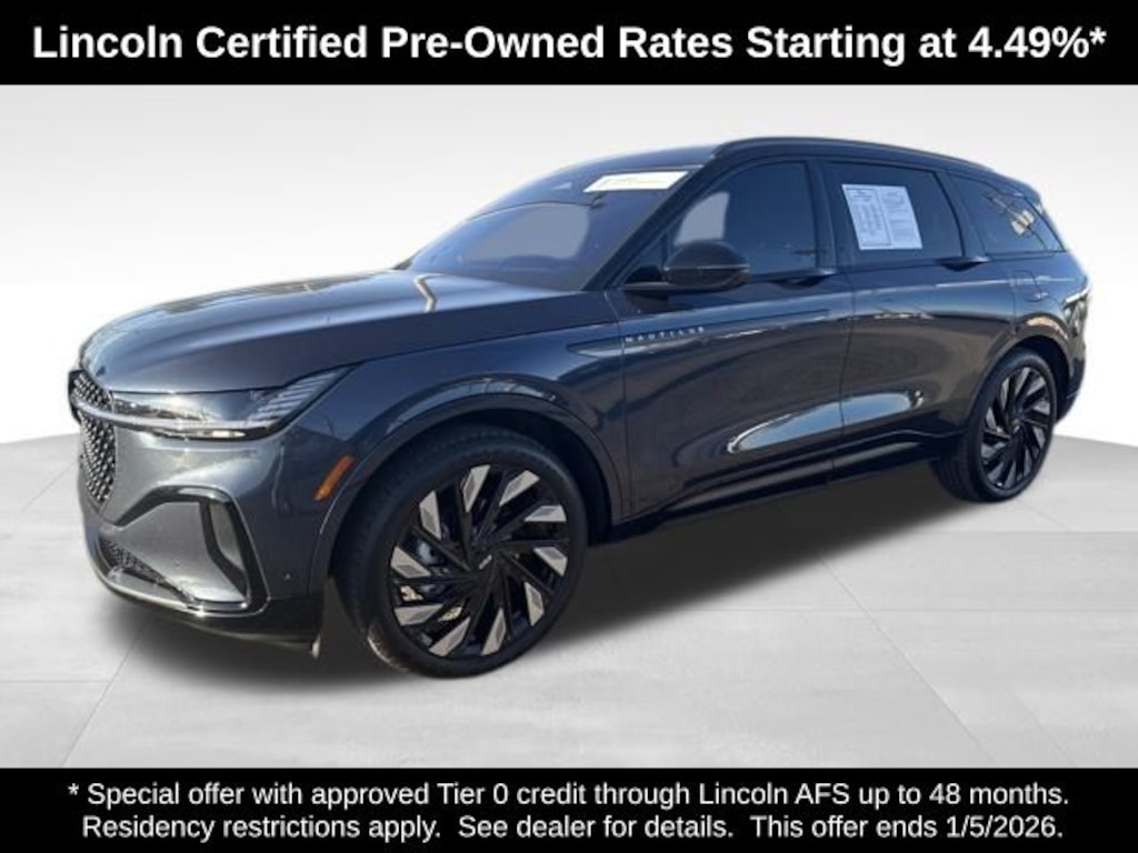 Certified 2024 Lincoln Nautilus Reserve SUV