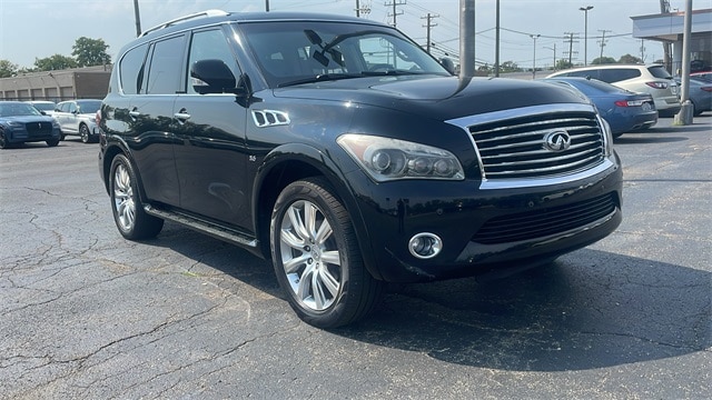 Used 2014 INFINITI QX80 Base with VIN JN8AZ2NE9E9068038 for sale in Dearborn, MI