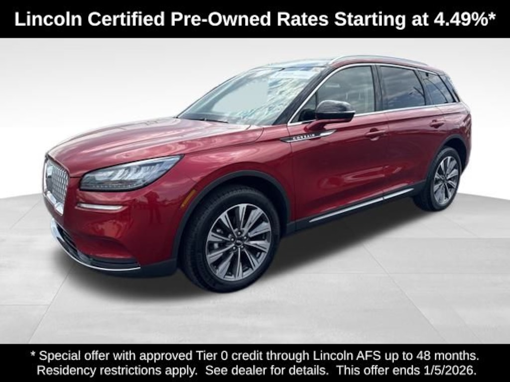Certified 2022 Lincoln Corsair Reserve SUV