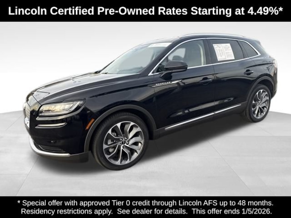 Certified 2022 Lincoln Nautilus Reserve SUV