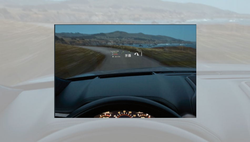 Digital information cluster in the 2019 Lincoln Black Label Continental