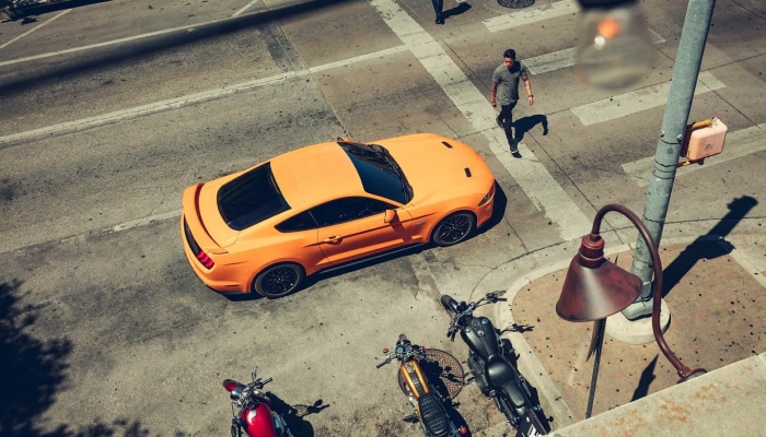 Stay safe inside the 2019 Ford Mustang available at Jack Demmer Ford near Livonia, MI