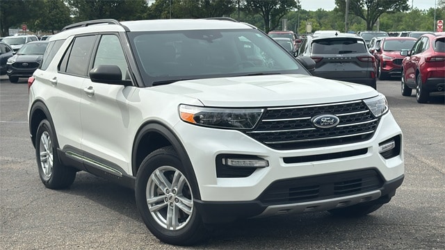 Used 2023 Ford Explorer XLT with VIN 1FMSK8DH4PGA49202 for sale in Wayne, MI