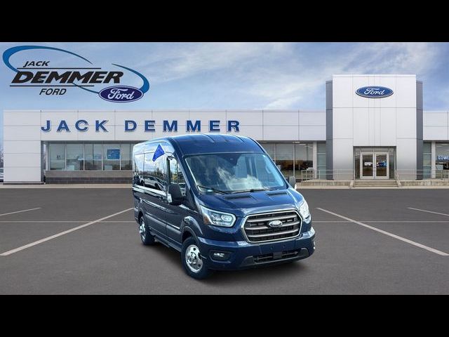 2020 Ford Transit 150 XLT Med Roof Sliding Pass. 130 AWD's photo