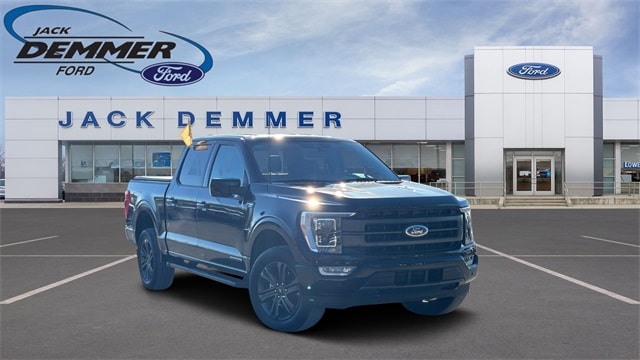 Certified 2023 Ford F-150 Lariat with VIN 1FTFW1ED8PFA65308 for sale in Wayne, MI