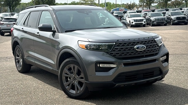 Used 2023 Ford Explorer XLT with VIN 1FMSK8DH0PGA54073 for sale in Wayne, MI