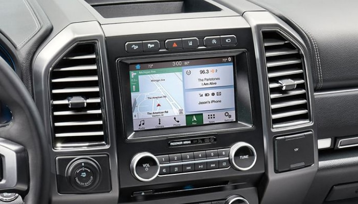 Touchscreen display inside the 2019 Ford Expedition
