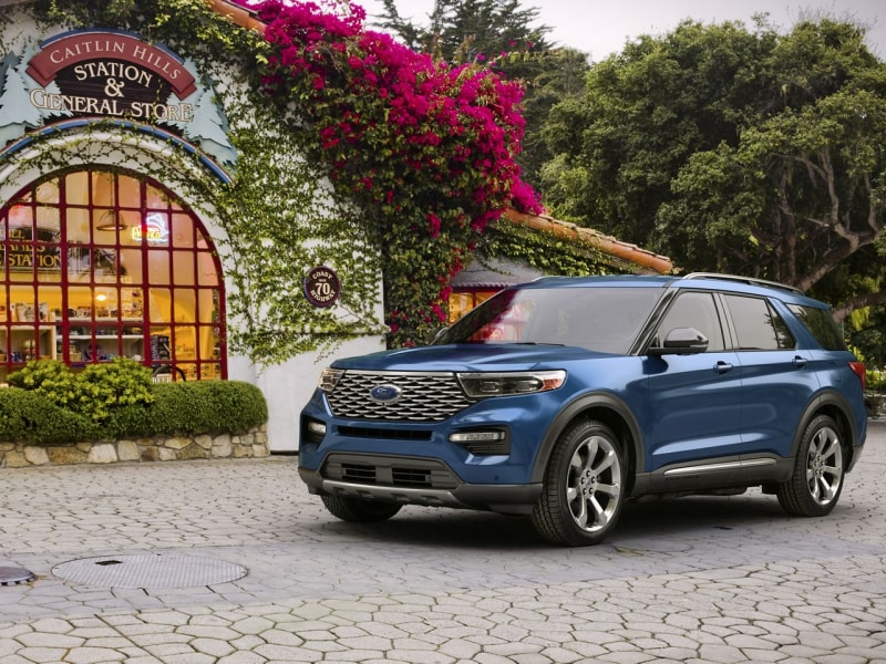 The sleek exterior of the 2020 Ford Explorer