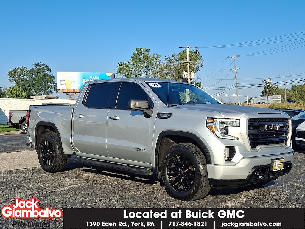 Used 2021 GMC Sierra 1500 4WD Crew Cab Short Box Elevation Crew Cab