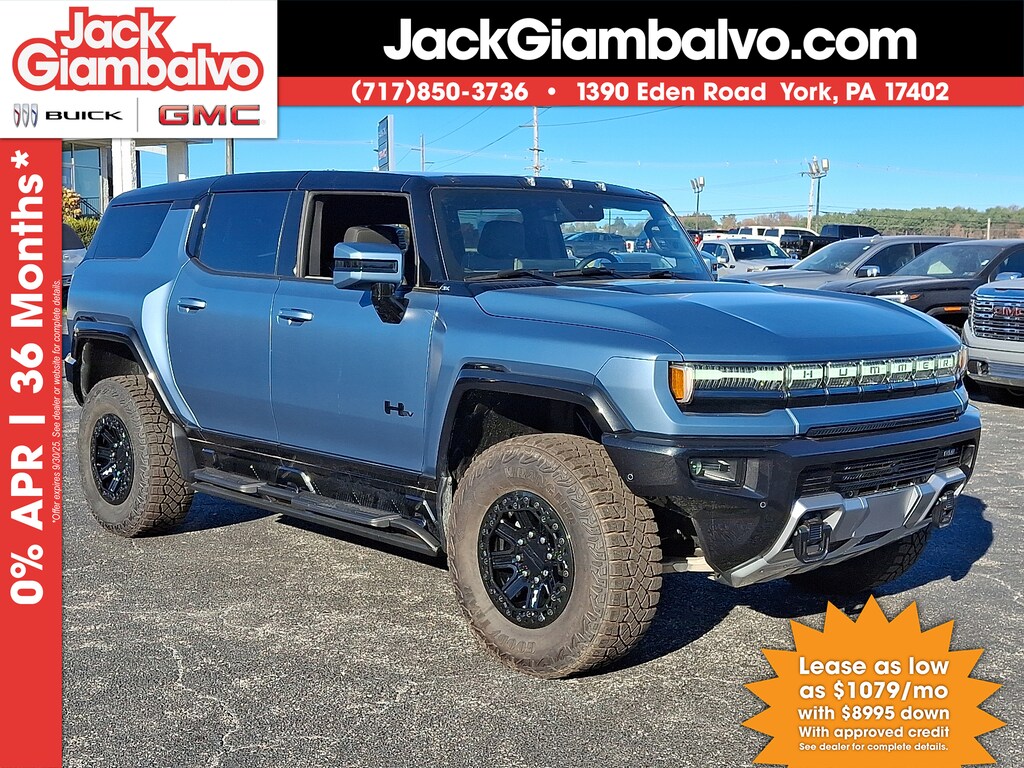 New 2024 GMC Hummer EV SUV 3X Sport Utility