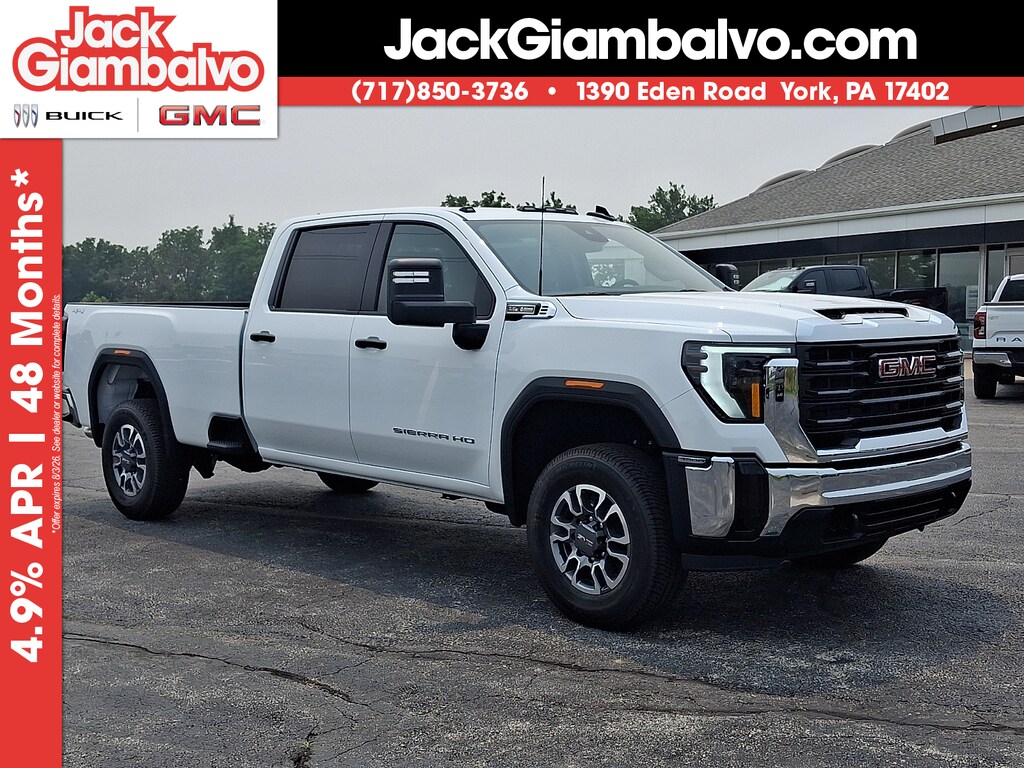 New 2026 GMC Sierra 3500 HD Crew Cab, Long Bed, Pro Dual Rear Wheel, 4WD Crew Cab