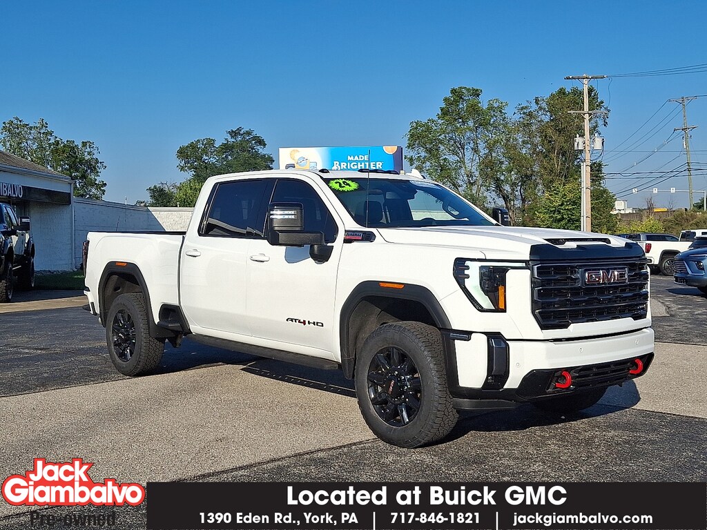 Certified 2024 GMC Sierra 2500HD 4WD Crew Cab Long Bed AT4 Crew Cab