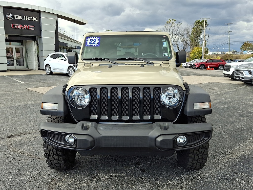 Used 2022 Jeep Wrangler Unlimited Willys Sport 4x4 Sport Utility