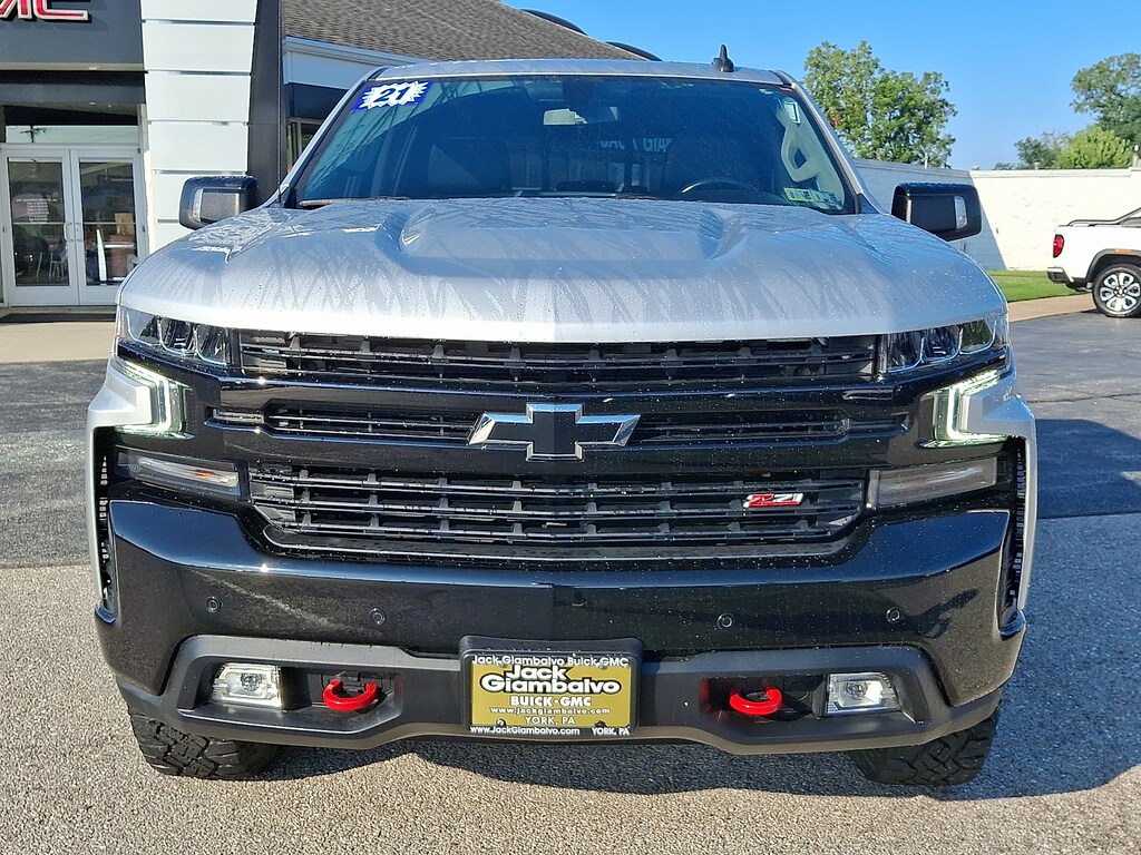 Certified 2021 Chevrolet Silverado 1500 4WD Crew Cab Short Bed LT Trail Boss Crew Cab
