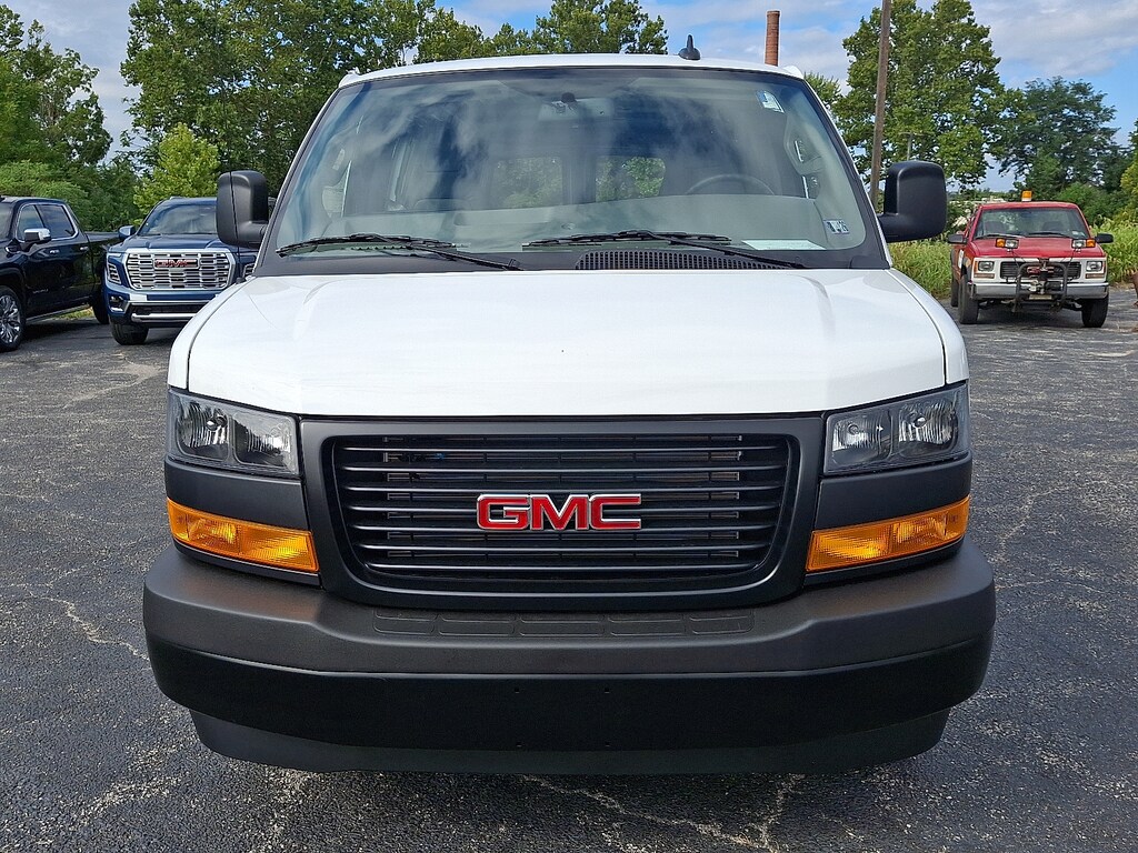 New 2025 GMC Savana Cargo RWD 3500 Regular Wheelbase Work Van Cargo Van